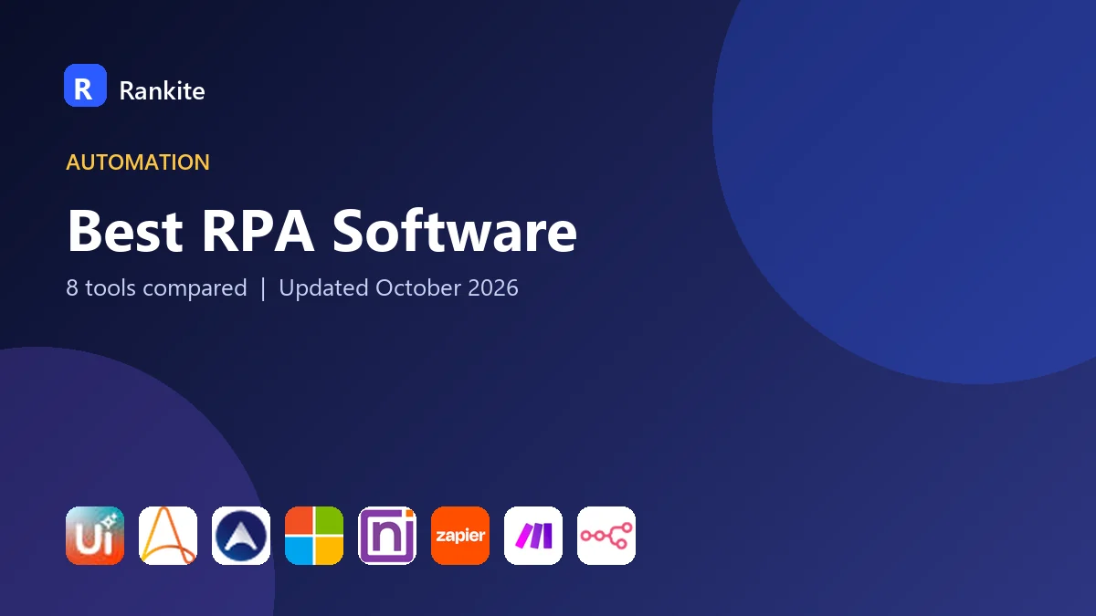 Best RPA Software in 2026: 8 Tools Compared