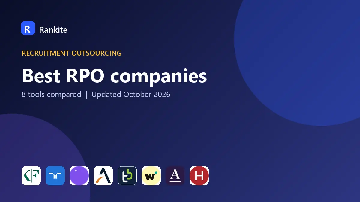 Best RPO companies in 2026: 8 Tools Compared