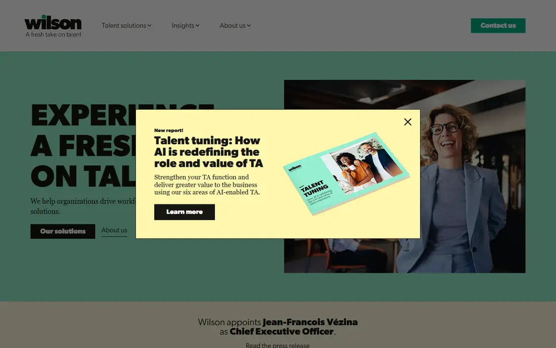 WilsonHCG homepage