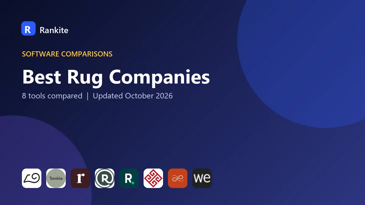 Best Rug Companies in 2026: 8 Tools Compared
