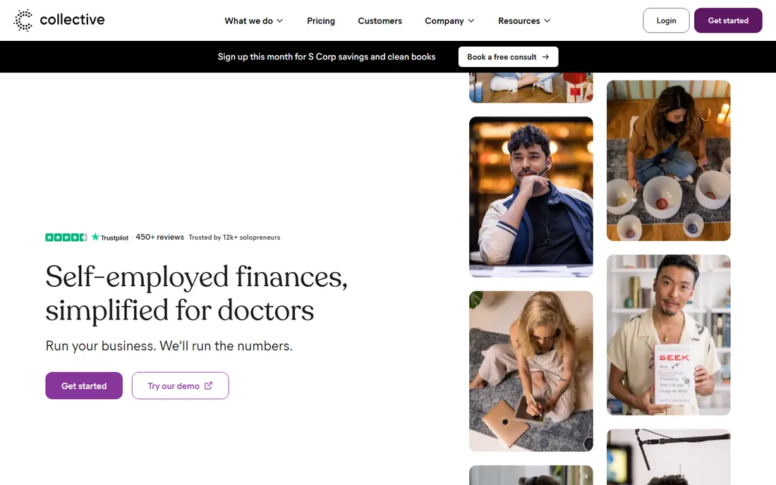 Collective homepage
