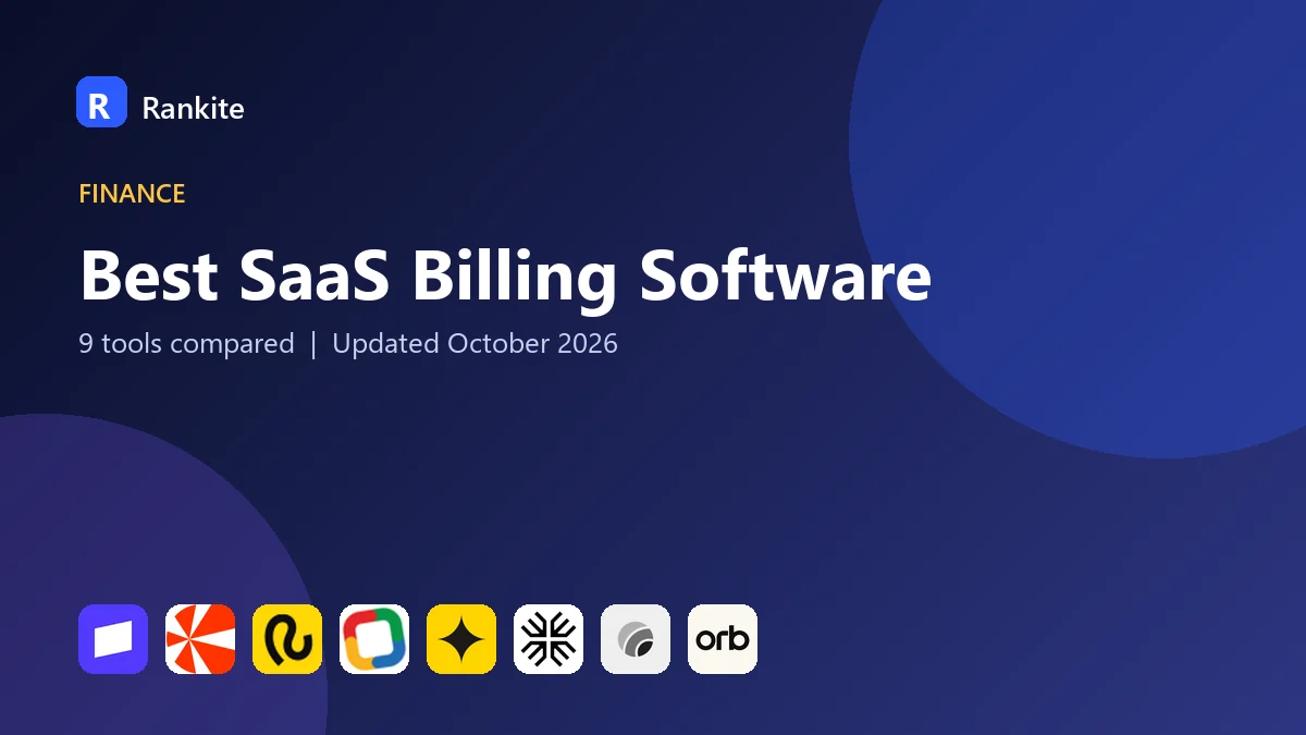 Best SaaS Billing Software in 2026: 9 Tools Compared