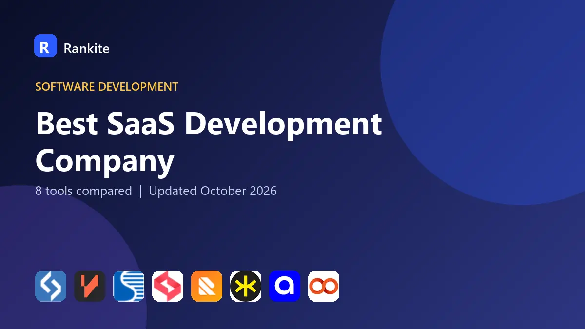 Best SaaS Development Company in 2026: 8 Companies Compared