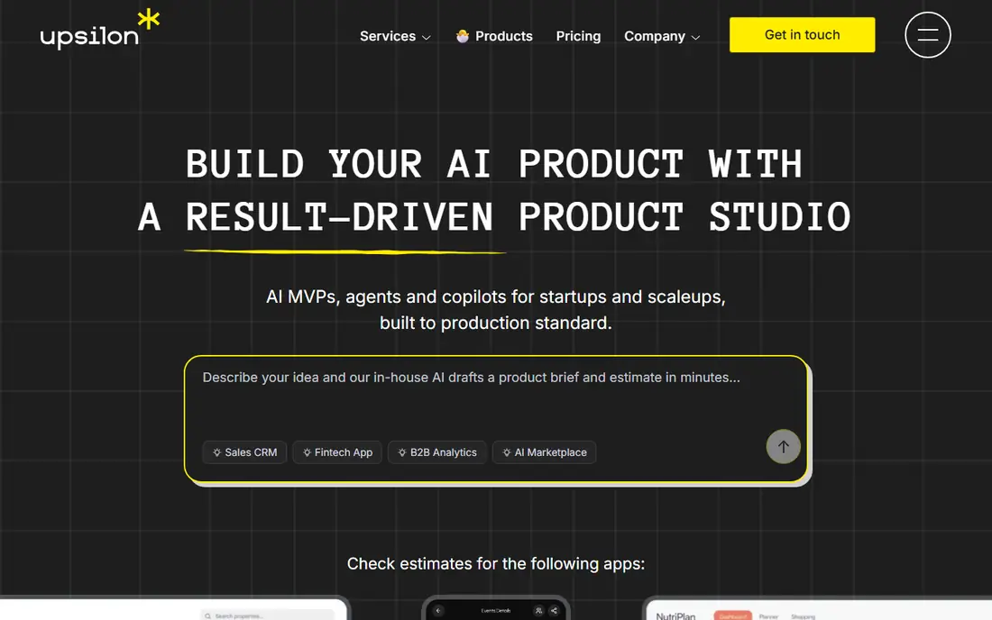 Upsilon homepage