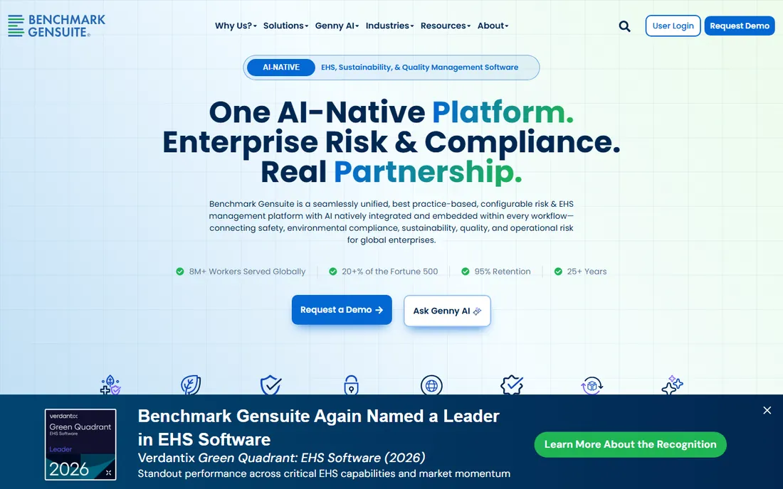 Benchmark Gensuite homepage