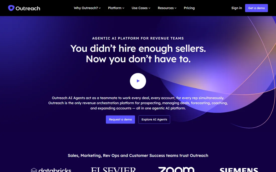 Outreach homepage
