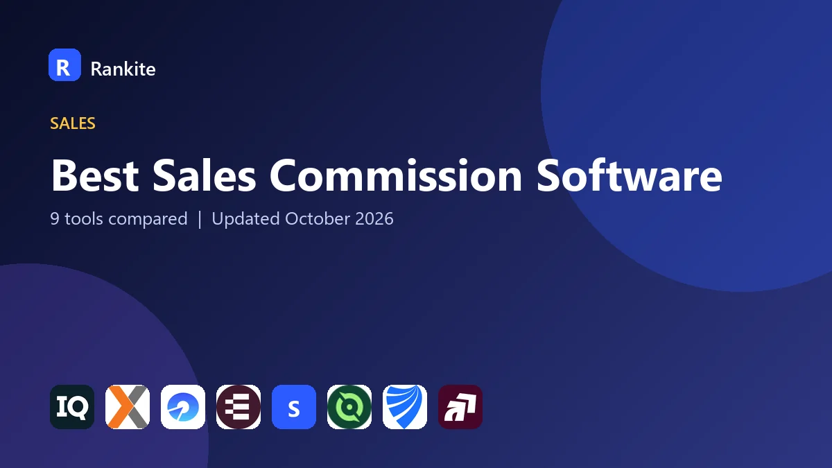 Best Sales Commission Software in 2026: 9 Tools Compared