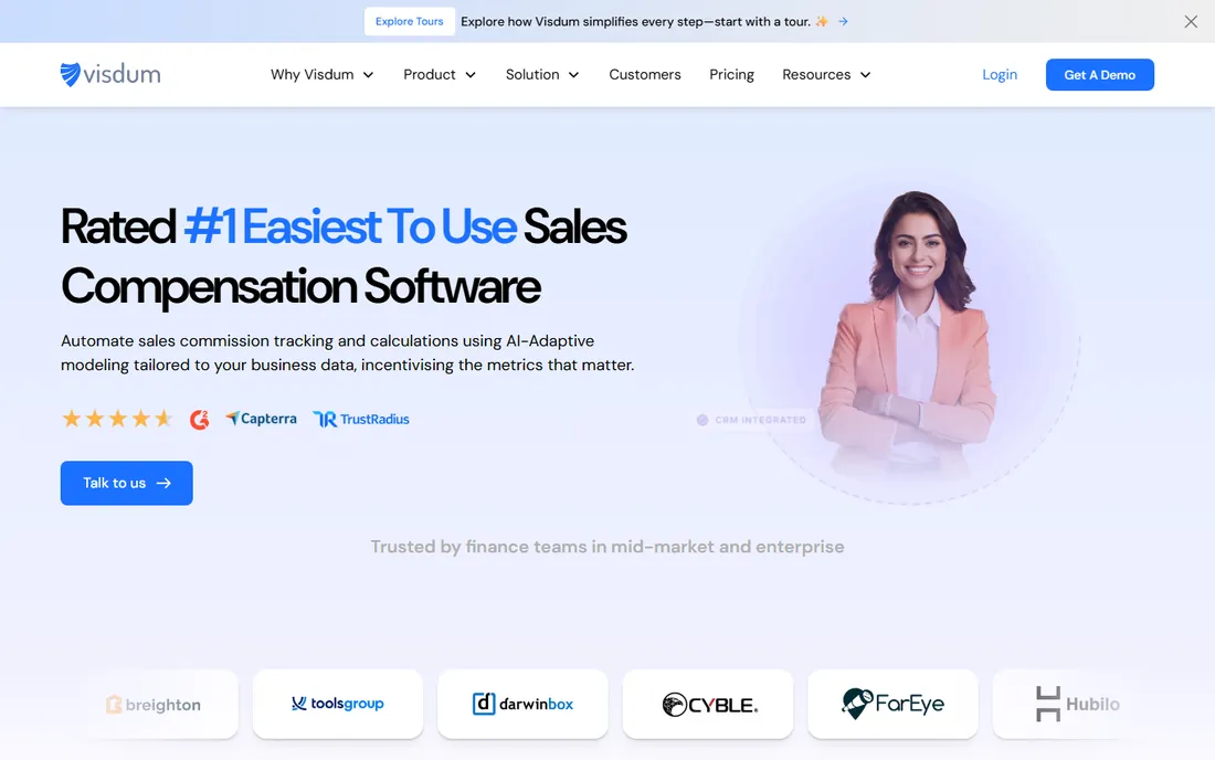 Visdum homepage