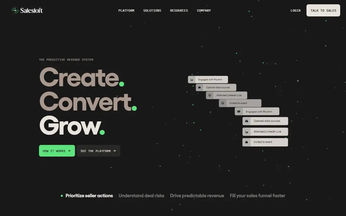 Clari Copilot homepage