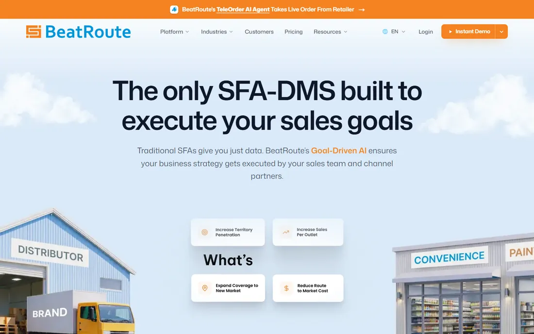 BeatRoute homepage
