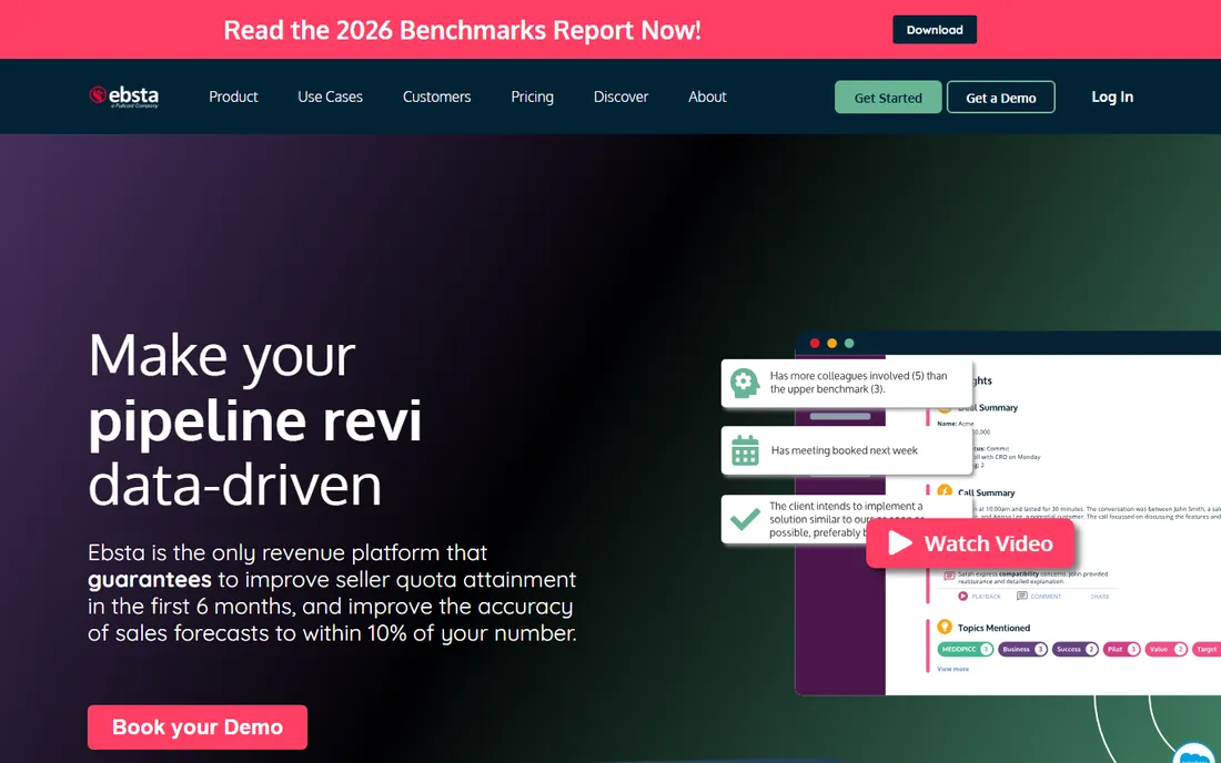 Ebsta homepage