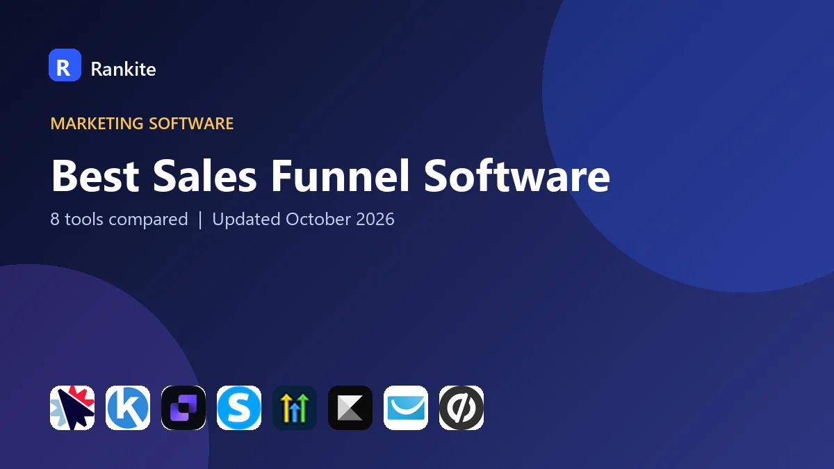 Best Sales Funnel Software: 8 Tools Compared