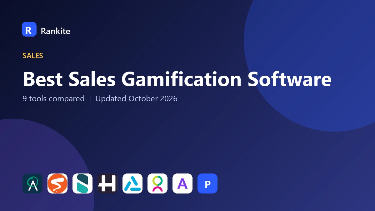 Best Sales Gamification Software in 2026: 9 Tools Compared