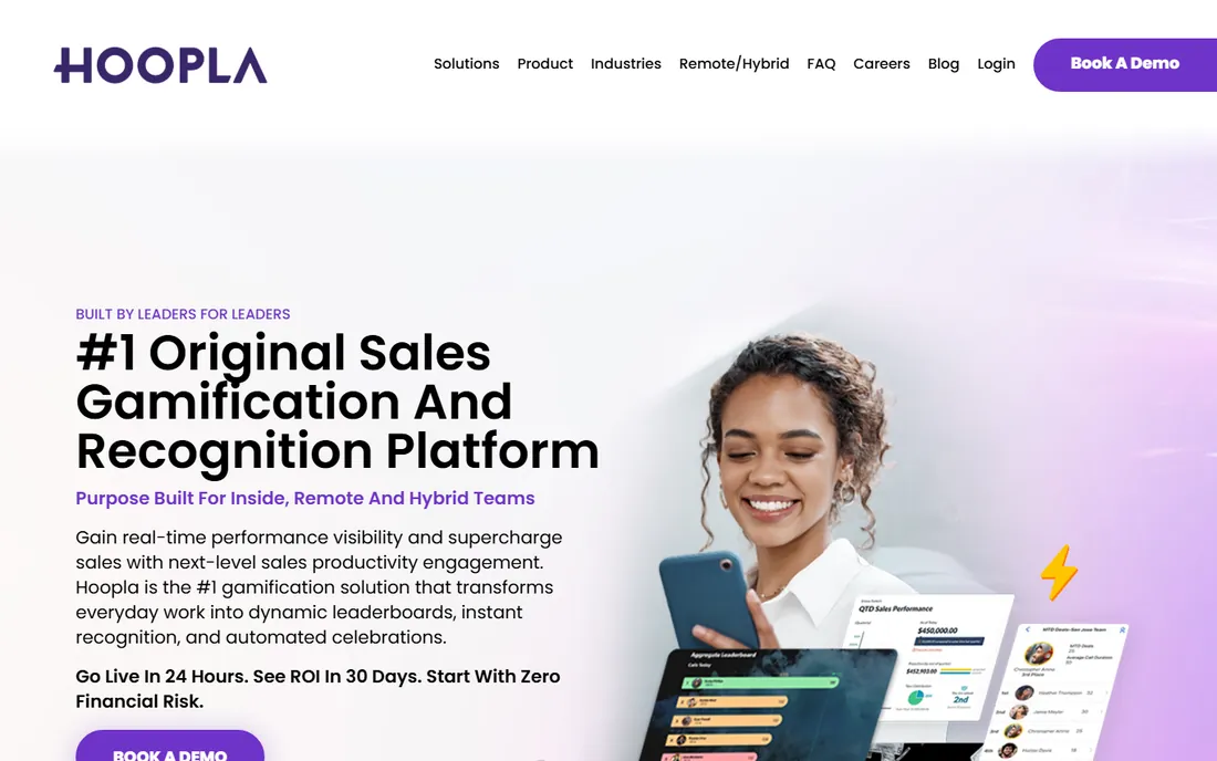Hoopla homepage