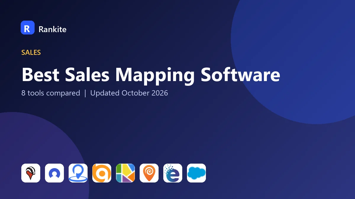 Best Sales Mapping Software in 2026: 8 Tools Compared