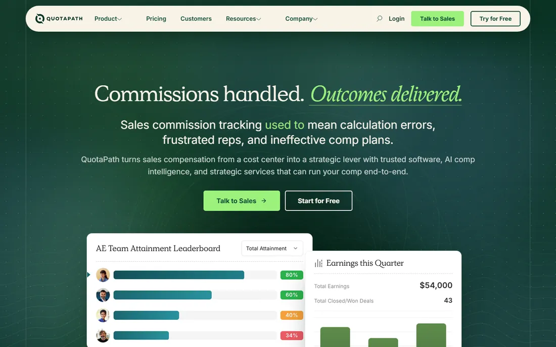QuotaPath homepage