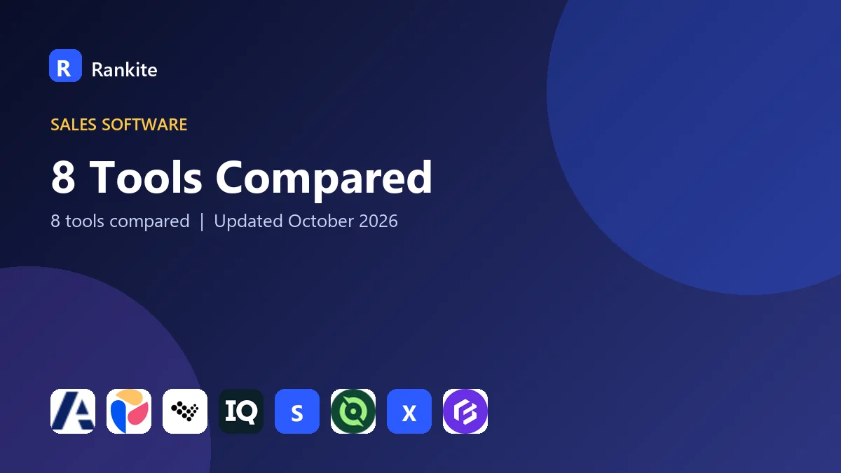 8 Tools Compared: Best Sales Planning Software for 2026