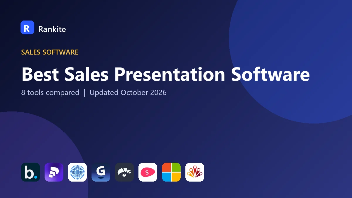 Best Sales Presentation Software: 8 Tools Compared