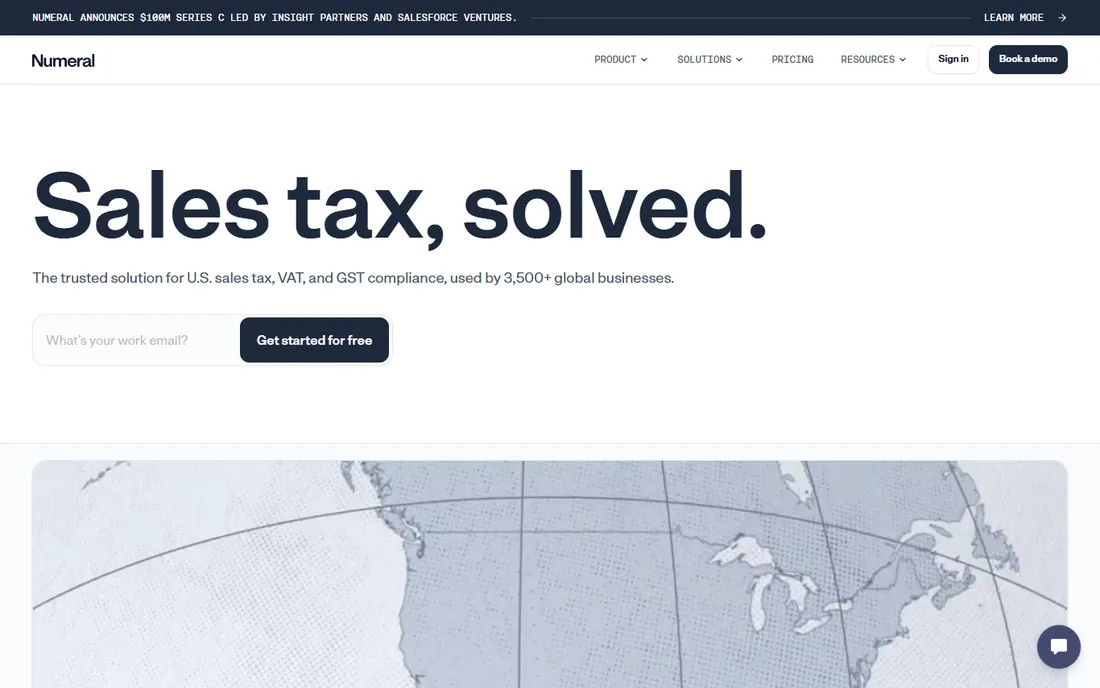 Numeral homepage