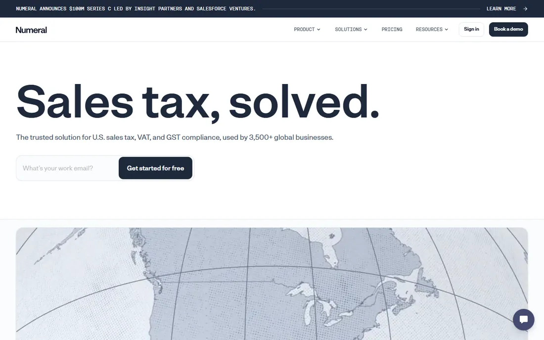 Numeral homepage
