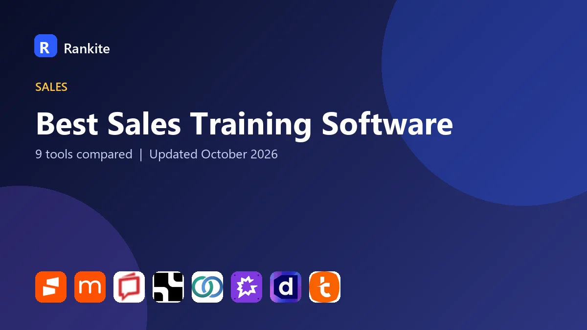 Best Sales Training Software in 2026: 9 Tools Compared