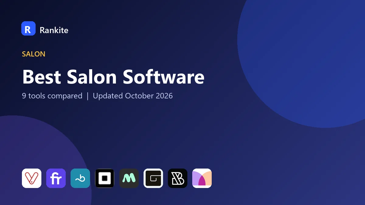 Best Salon Software in 2026: 9 Tools Compared