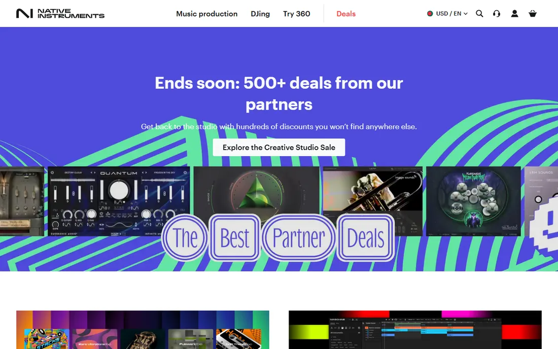 Native Instruments Kontakt 8 homepage