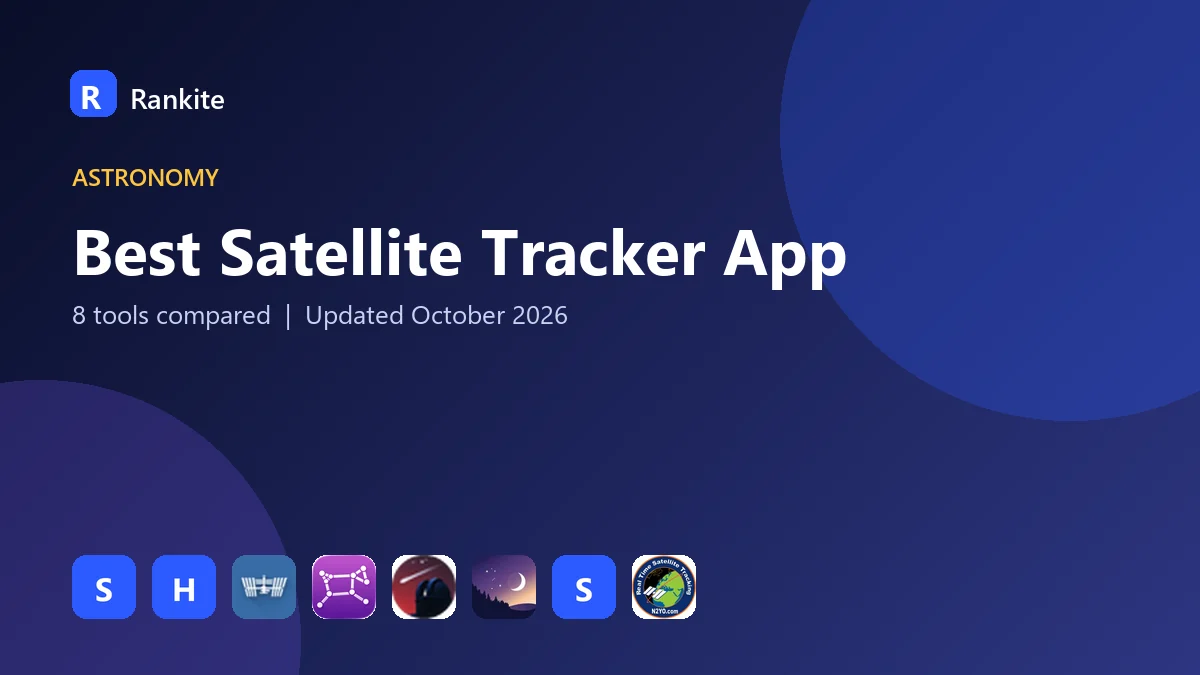 Best Satellite Tracker App in 2026: 8 Tools Compared