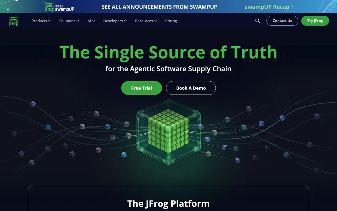 JFrog Xray homepage