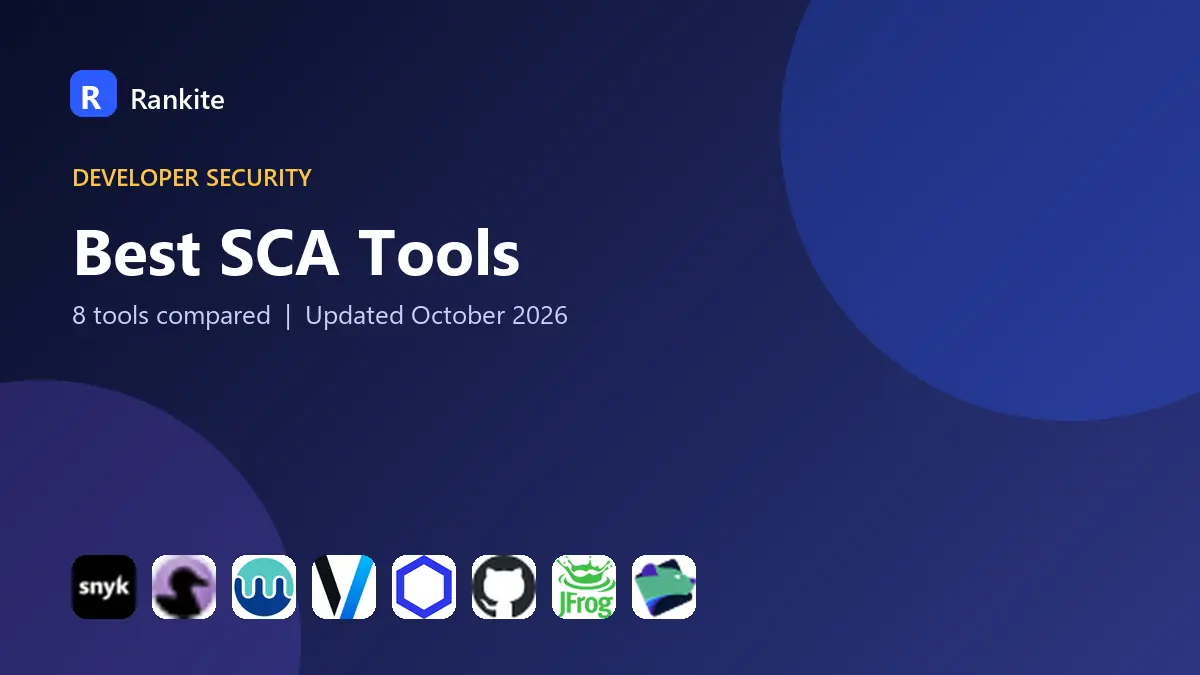 Best SCA Tools in 2026: 8 Tools Compared