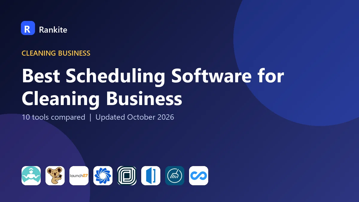 Best Scheduling Software for Cleaning Business in 2026: 10 Tools Compared
