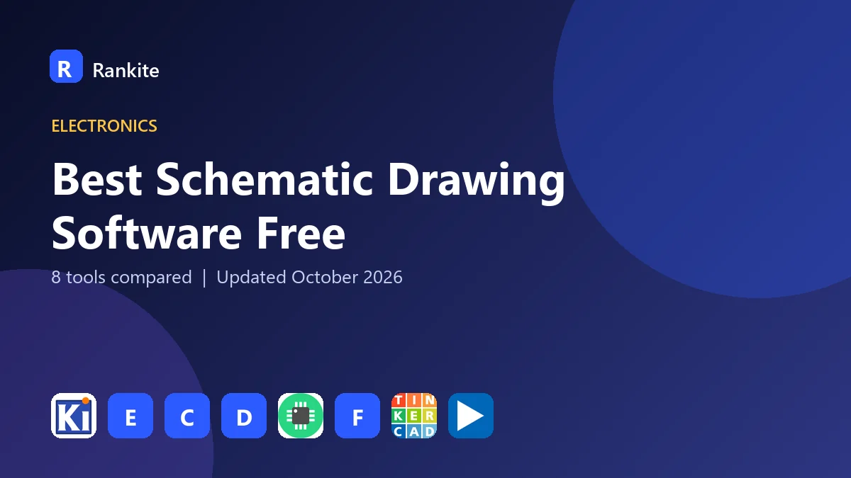 Best Schematic Drawing Software Free in 2026: 8 Tools Compared