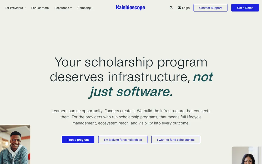 Kaleidoscope homepage