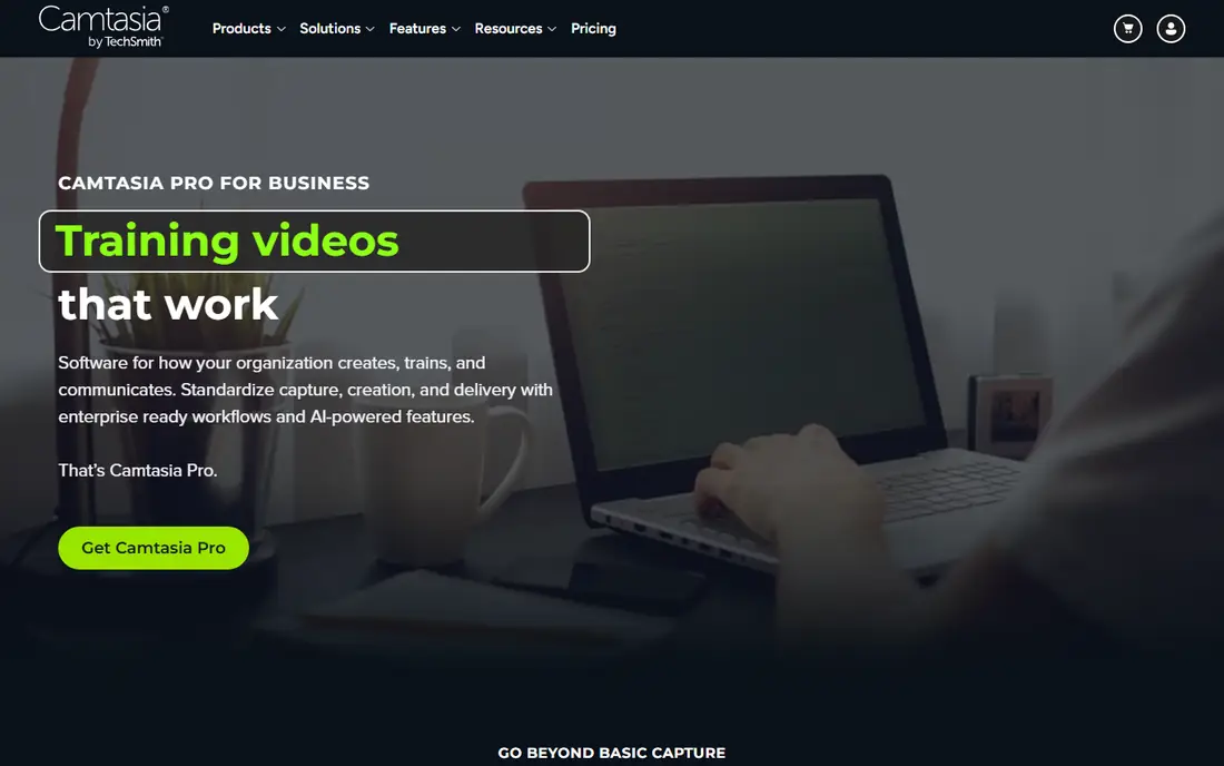 Snagit homepage