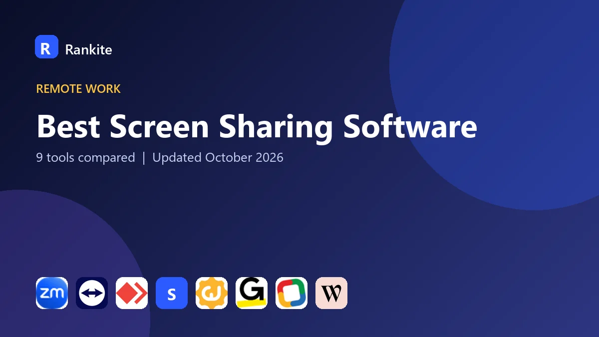 Best Screen Sharing Software in 2026: 9 Tools Compared