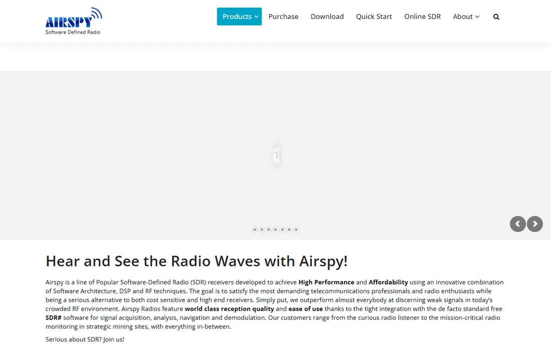 SDR# homepage