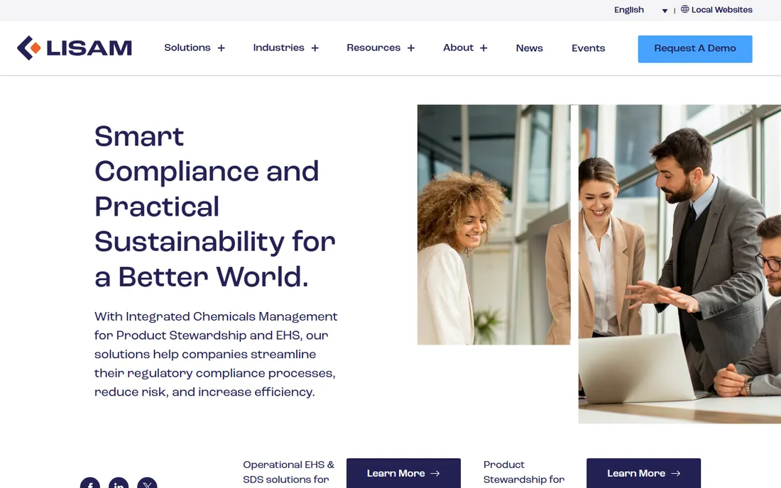 Lisam ExESS homepage
