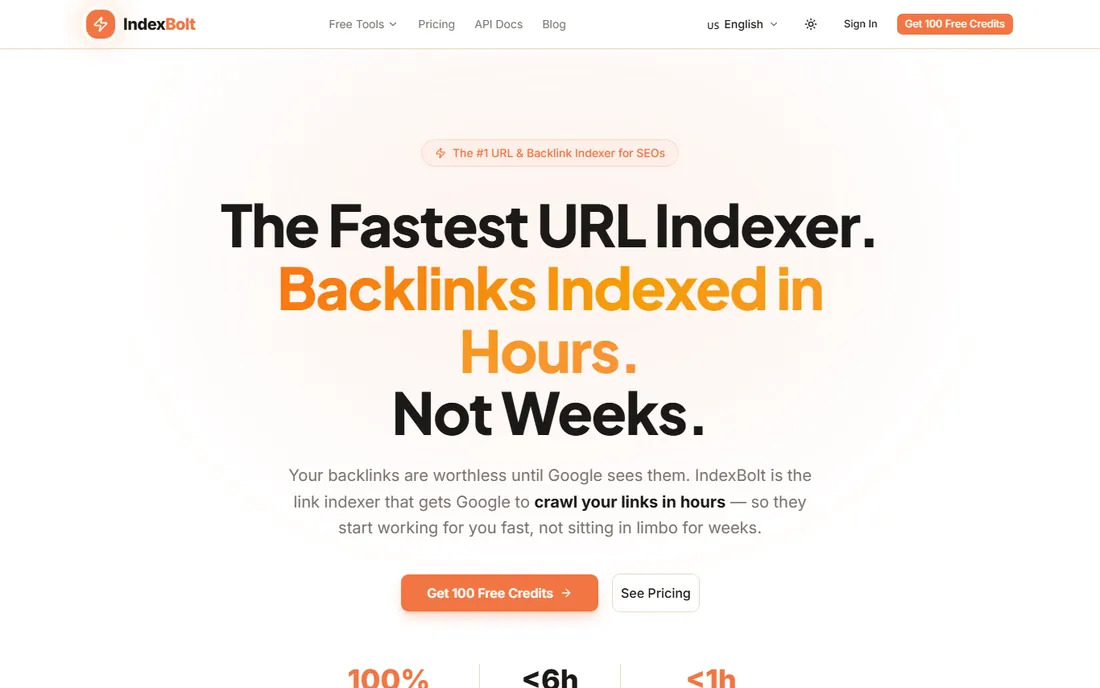 IndexBolt homepage