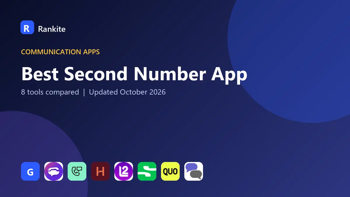 Best Second Number App in 2026: 8 Tools Compared