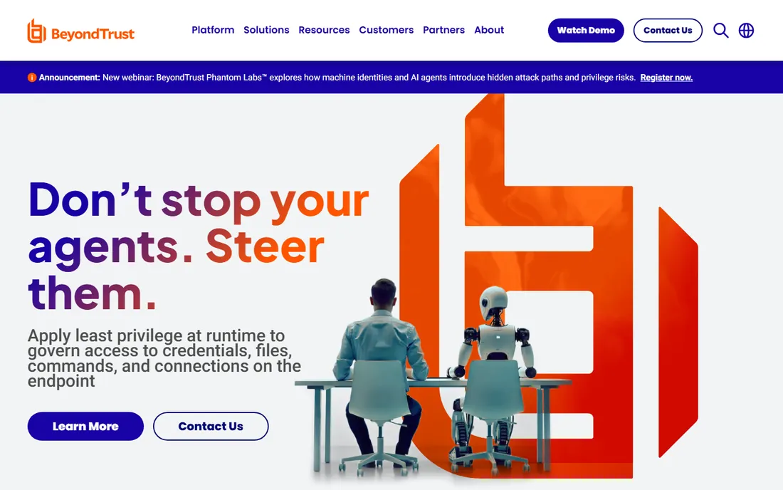 BeyondTrust Remote Support homepage