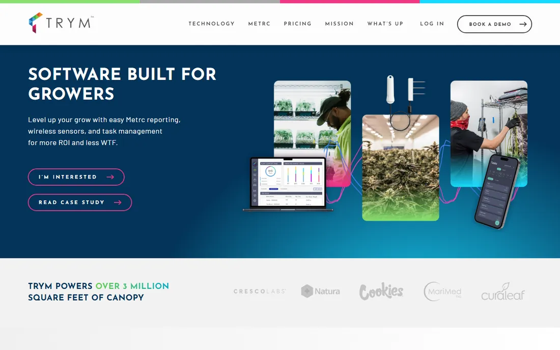 Trym homepage