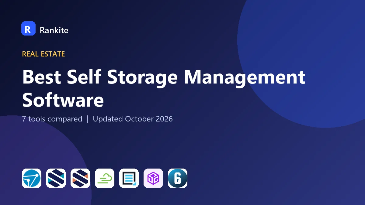 Best Self Storage Management Software in 2026: 7 Tools Compared