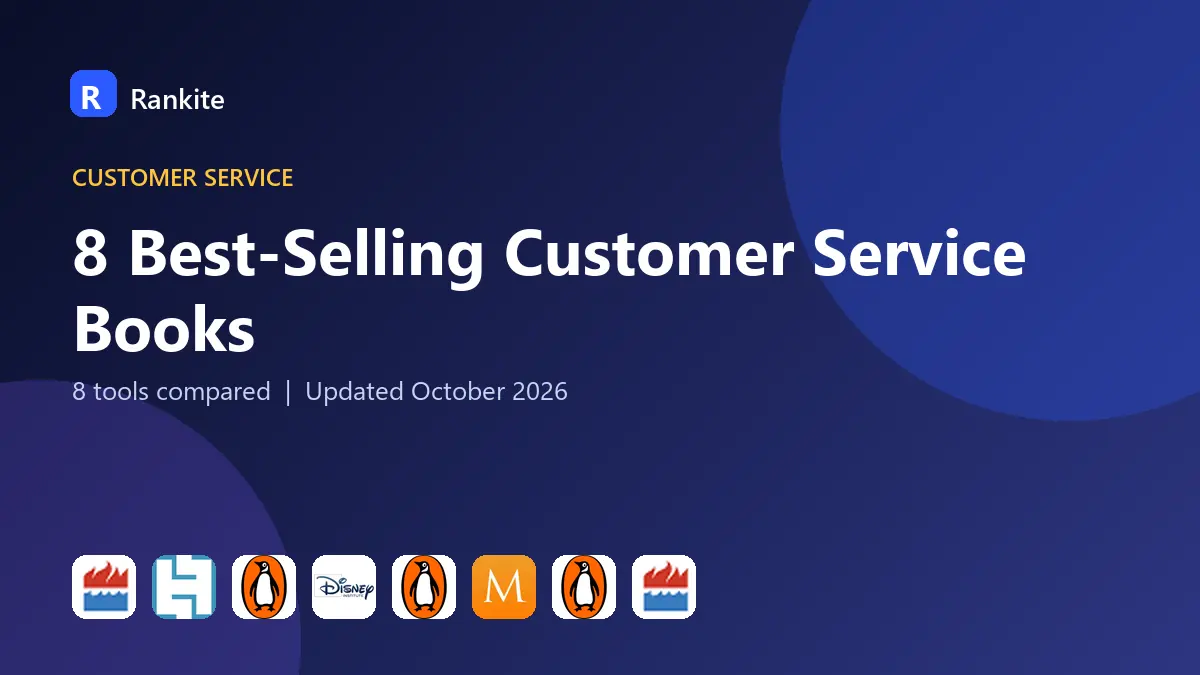8 Best-Selling Customer Service Books in 2026: 8 Tools Compared