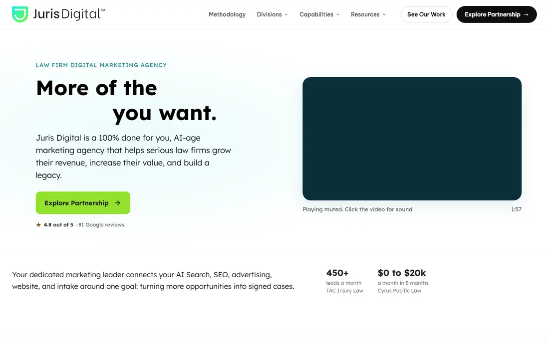 Juris Digital homepage