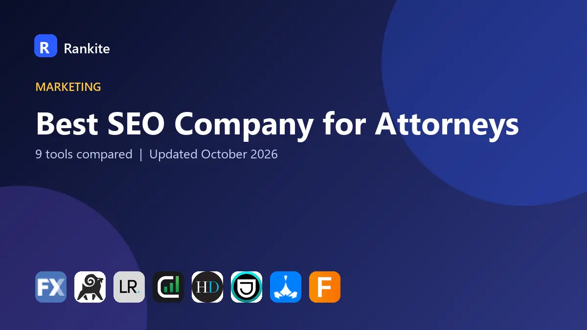 Best SEO Company for Attorneys in 2026: 9 Companies Compared