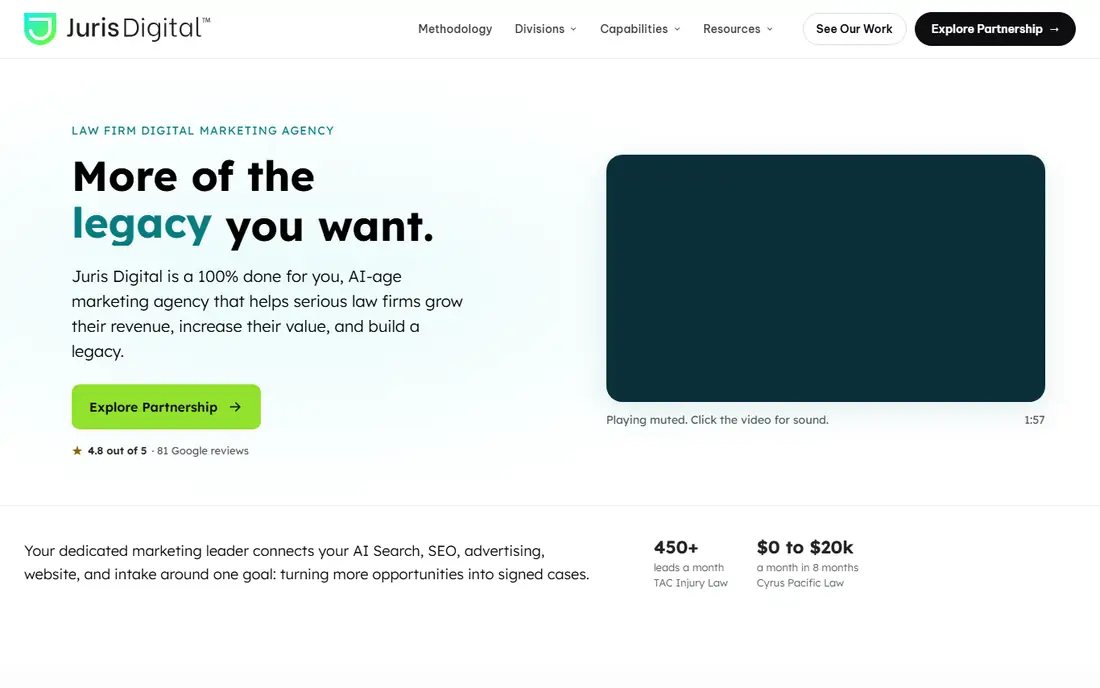 Juris Digital homepage
