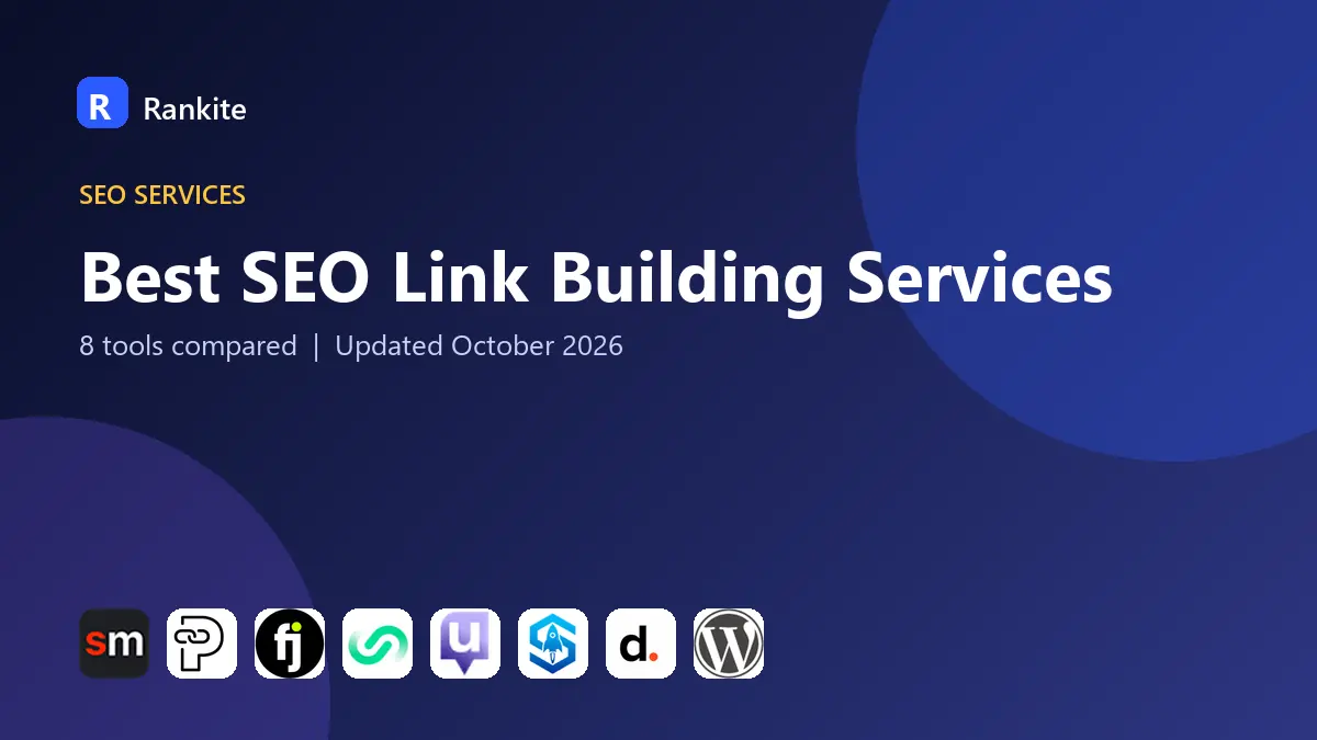 Best SEO Link Building Services in 2026: 8 Services Compared