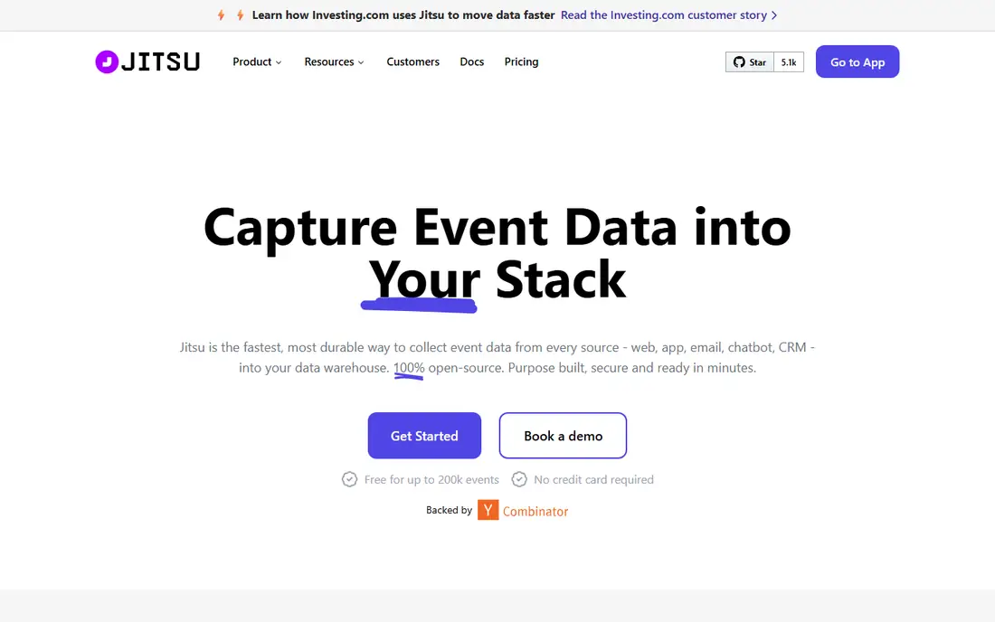 Jitsu homepage