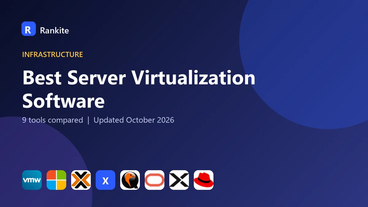 Best Server Virtualization Software in 2026: 9 Tools Compared