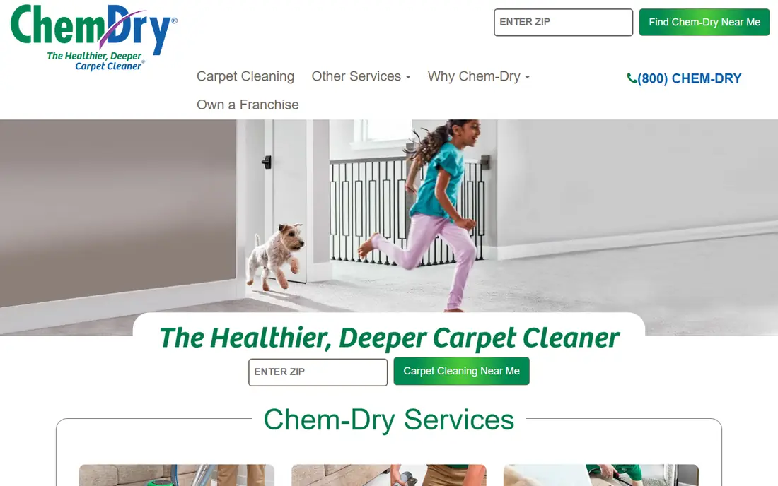 Chem-Dry homepage